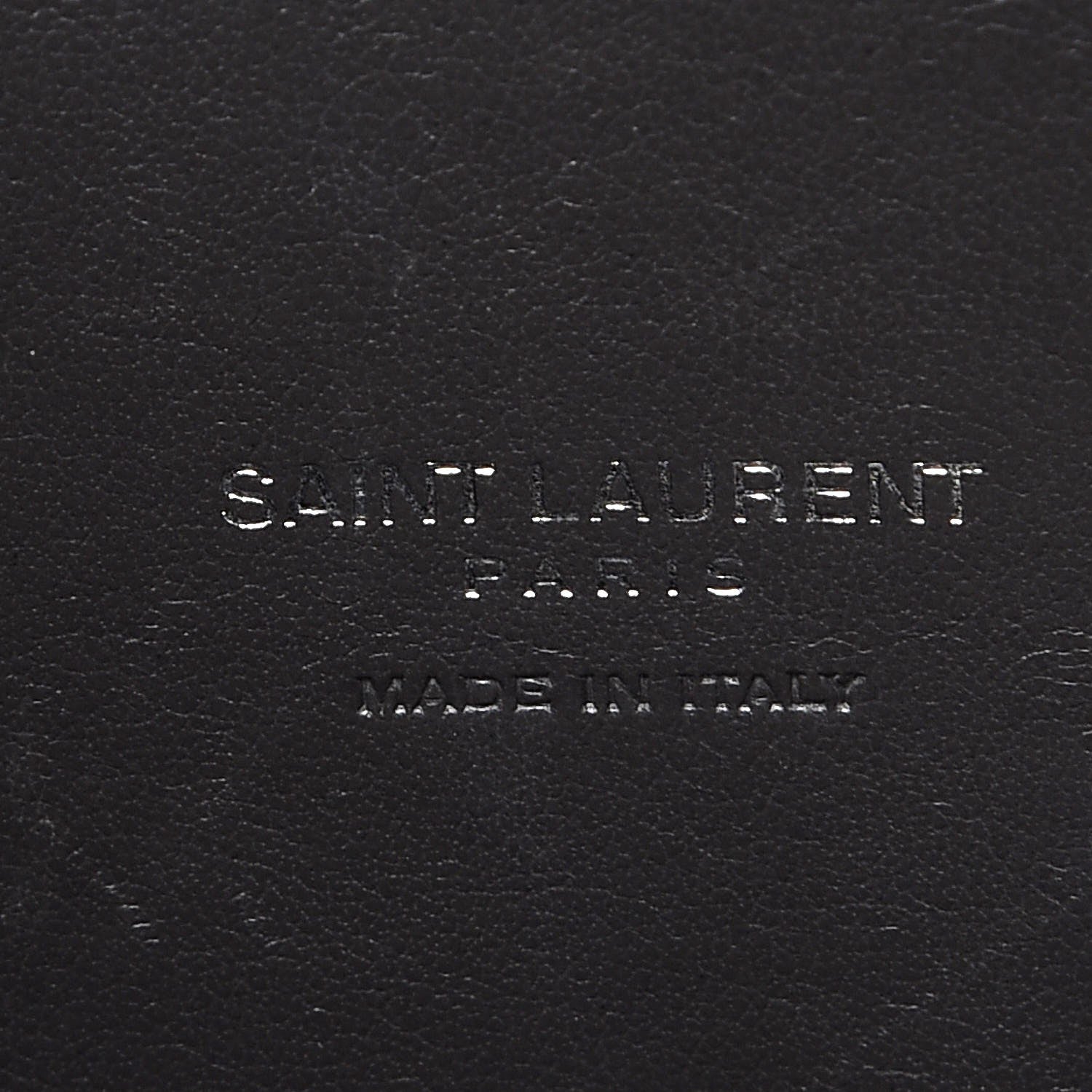 Saint Laurent Calfskin Crocodile Embossed Small Sac De Jour Coal 9 of 10