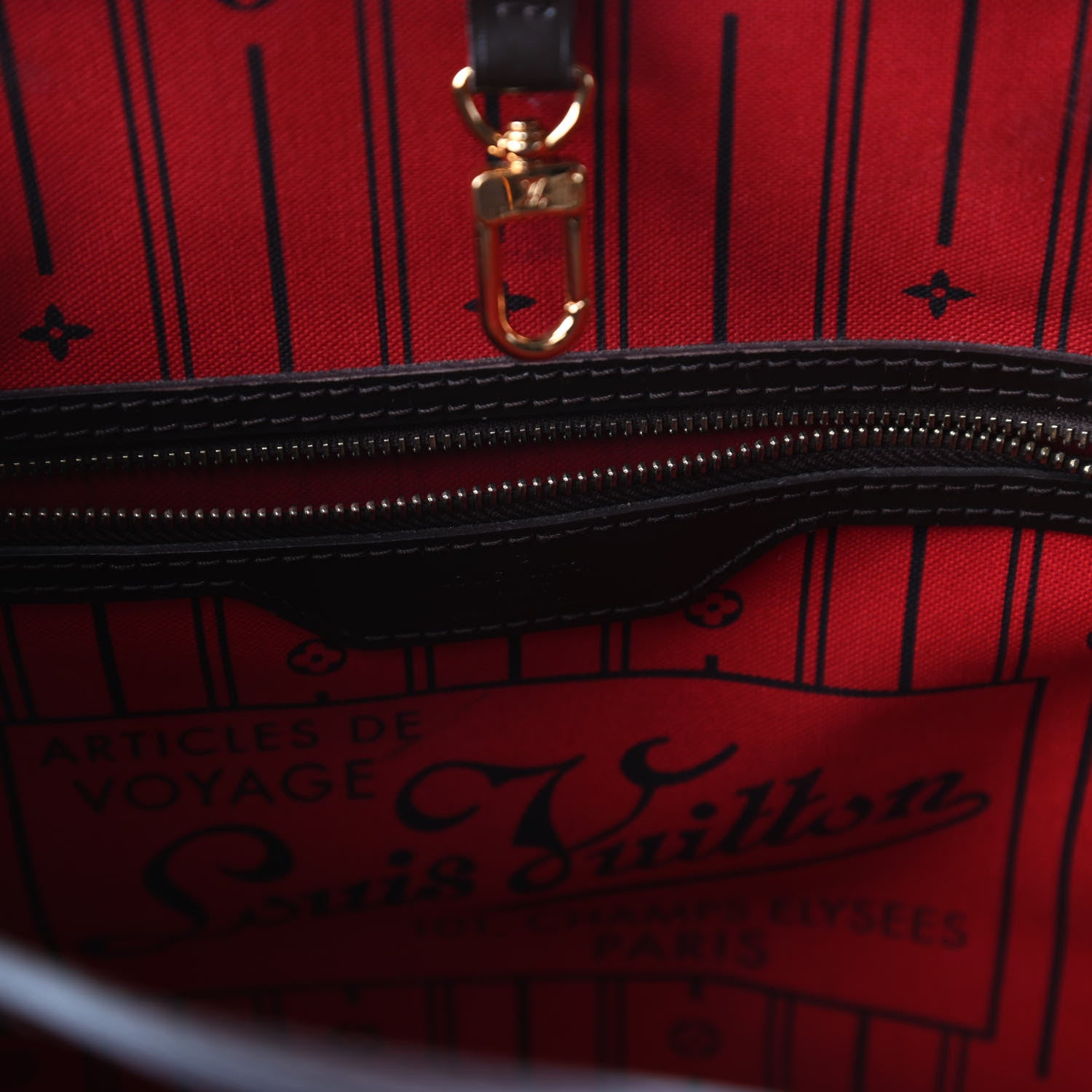 Louis Vuitton Damier Ebene Neverfull MM 8 of 12