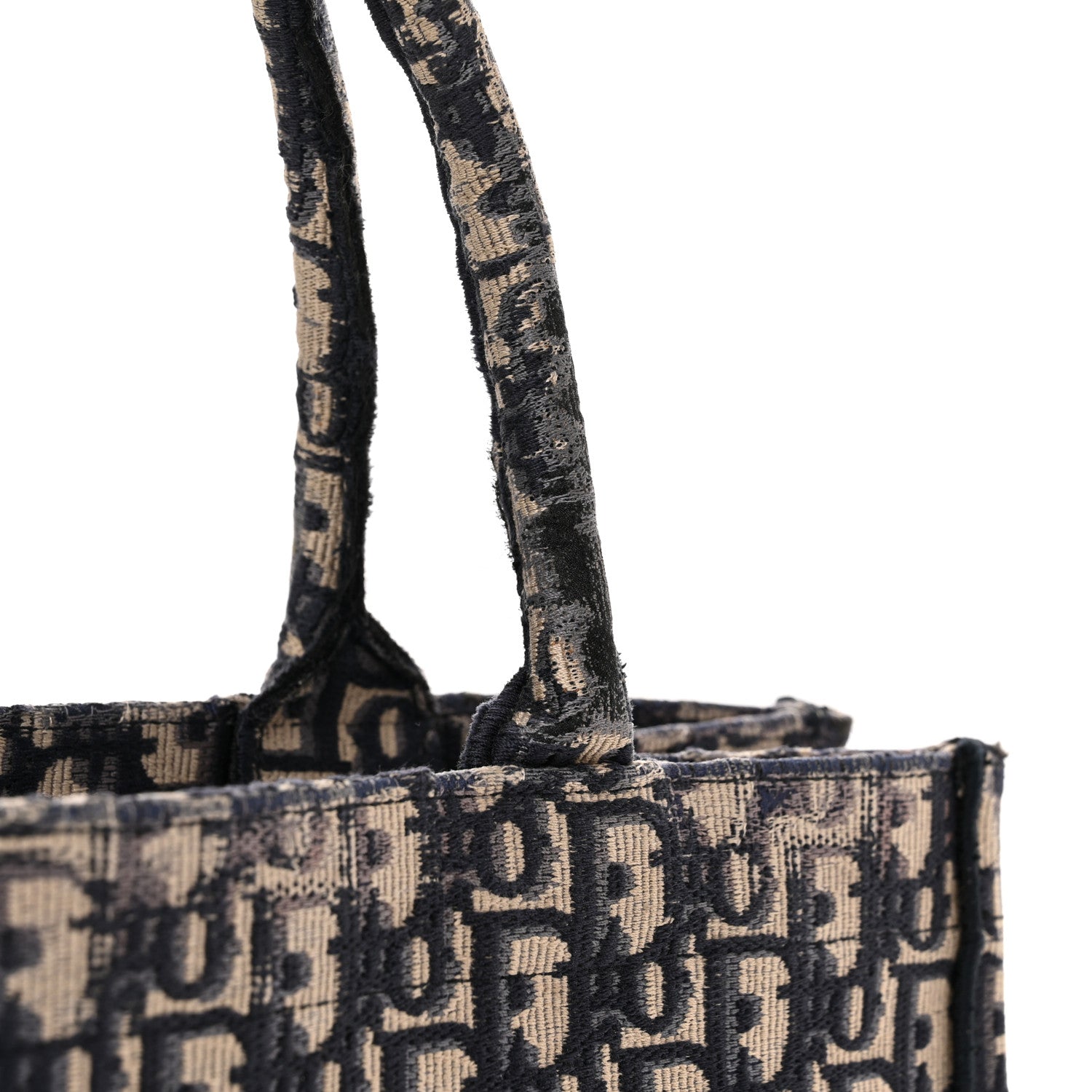 Christian Dior Oblique Medium Book Tote Blue Multicolor 14 of 16