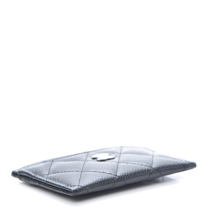 Chanel Caviar Quilted Card Holder Black 4 of 9