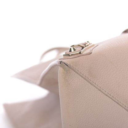 Balenciaga Grained Calfskin Gold Metallic Edge Hardware Papier A4 Tote Rose Poudre 20 of 25
