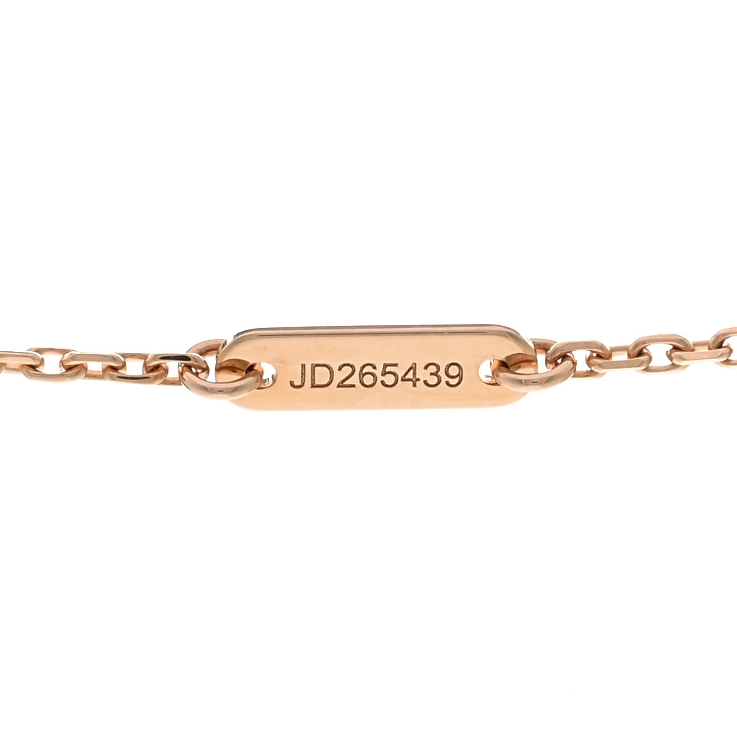 Van Cleef & Arpels VAN CLEEF & ARPELS 18K Rose Gold Sweet Alhambra Pendant Necklace 5 of 6