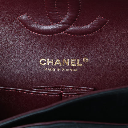 Chanel Lambskin Quilted Medium Double Flap Black 6 of 10