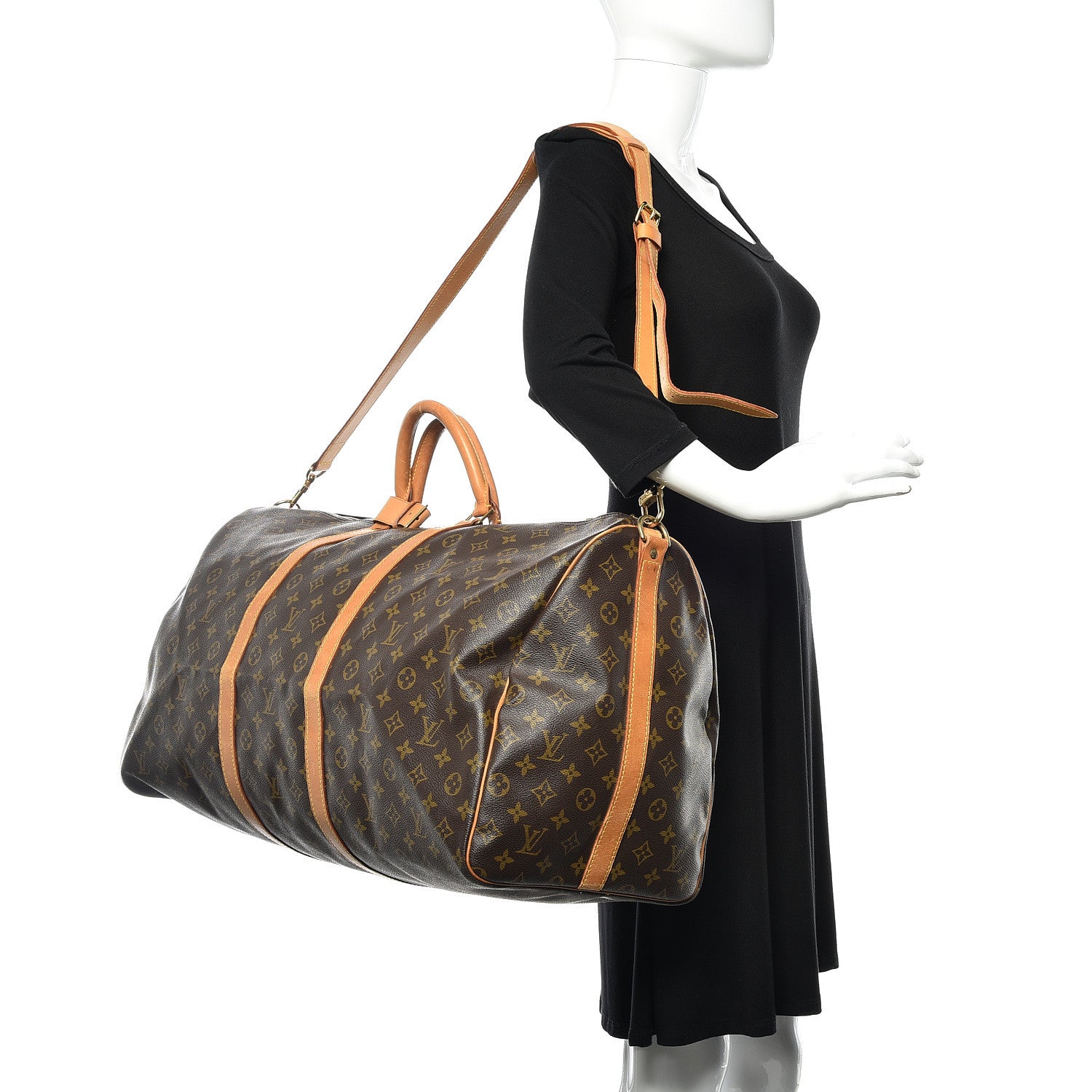 Louis Vuitton Monogram Keepall Bandouliere 60 2 of 20