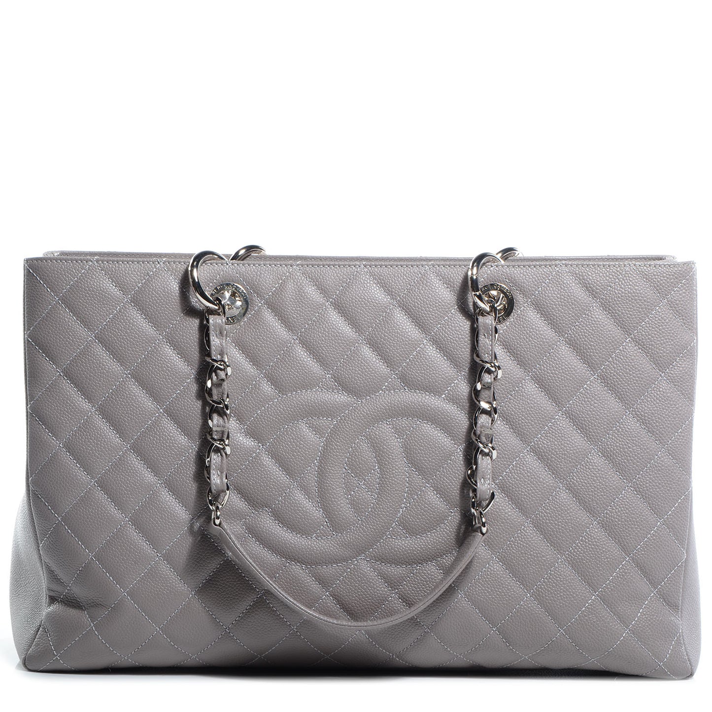 Caviar XL Grand Shopping Tote GST Grey