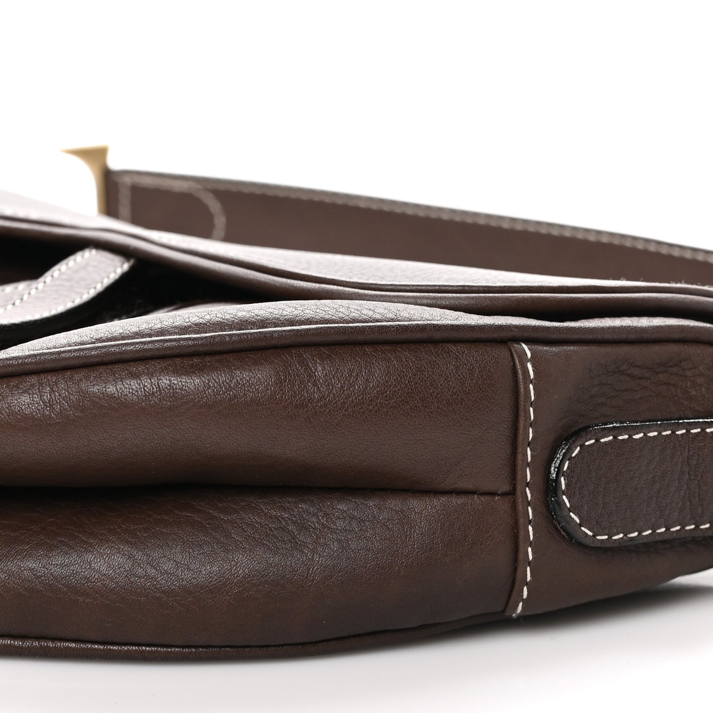 Calfskin Saddle Bag Brown