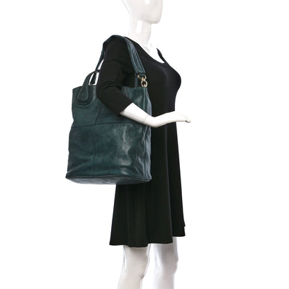 Givenchy Lambskin North South Nightingale Emerald 2 of 9