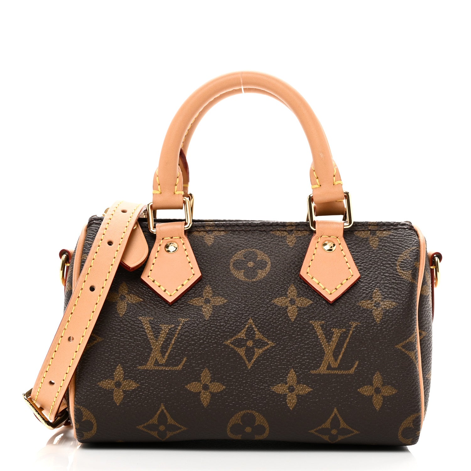 Louis Vuitton Monogram Nano Speedy Bandouliere 1 of 9