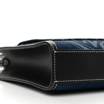 Burberry Denim Smooth Calfskin Mini Pocket Bag Blue 9 of 10