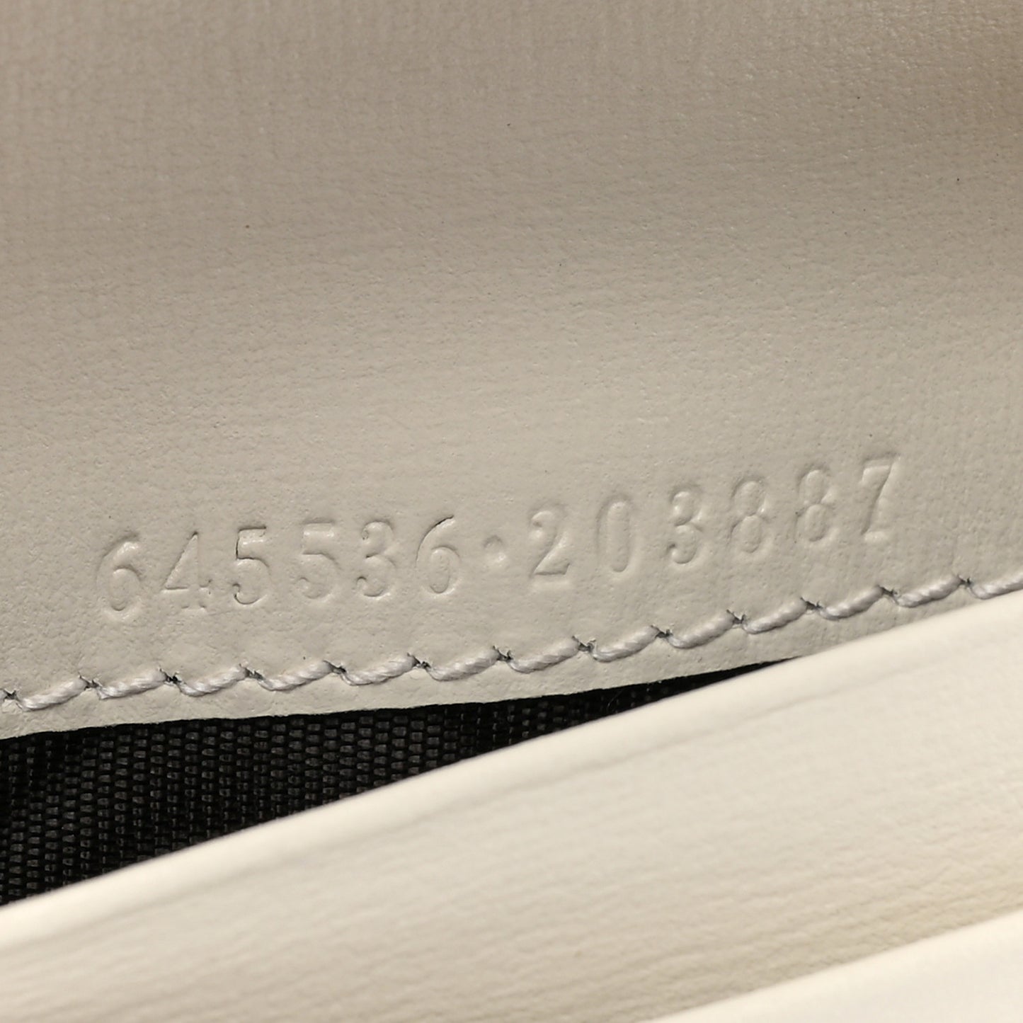 Calfskin Jackie 1961 Card Case Mystic White