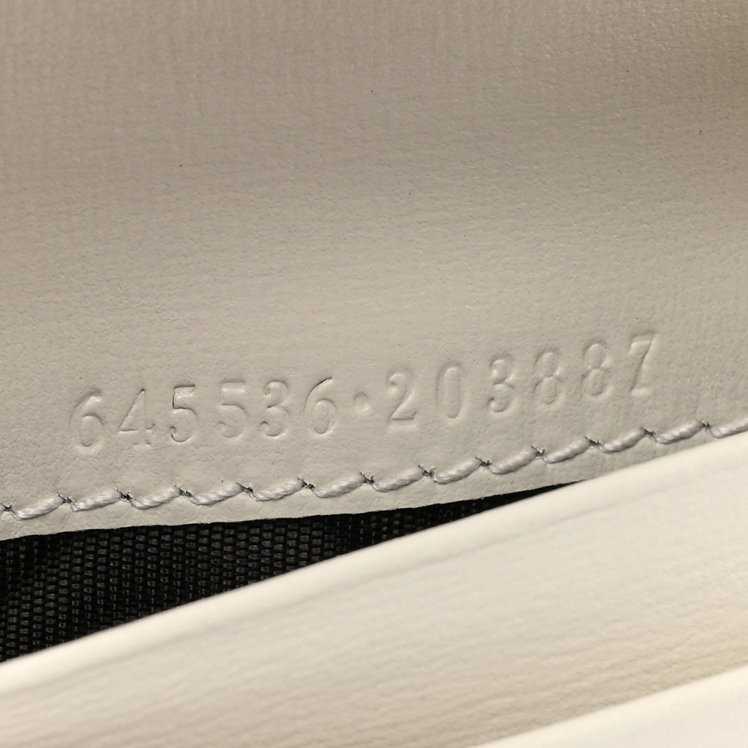 Gucci Calfskin Jackie 1961 Card Case Mystic White 8 of 12