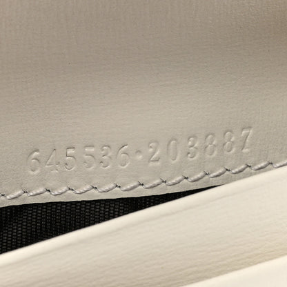 Gucci Calfskin Jackie 1961 Card Case Mystic White 8 of 12