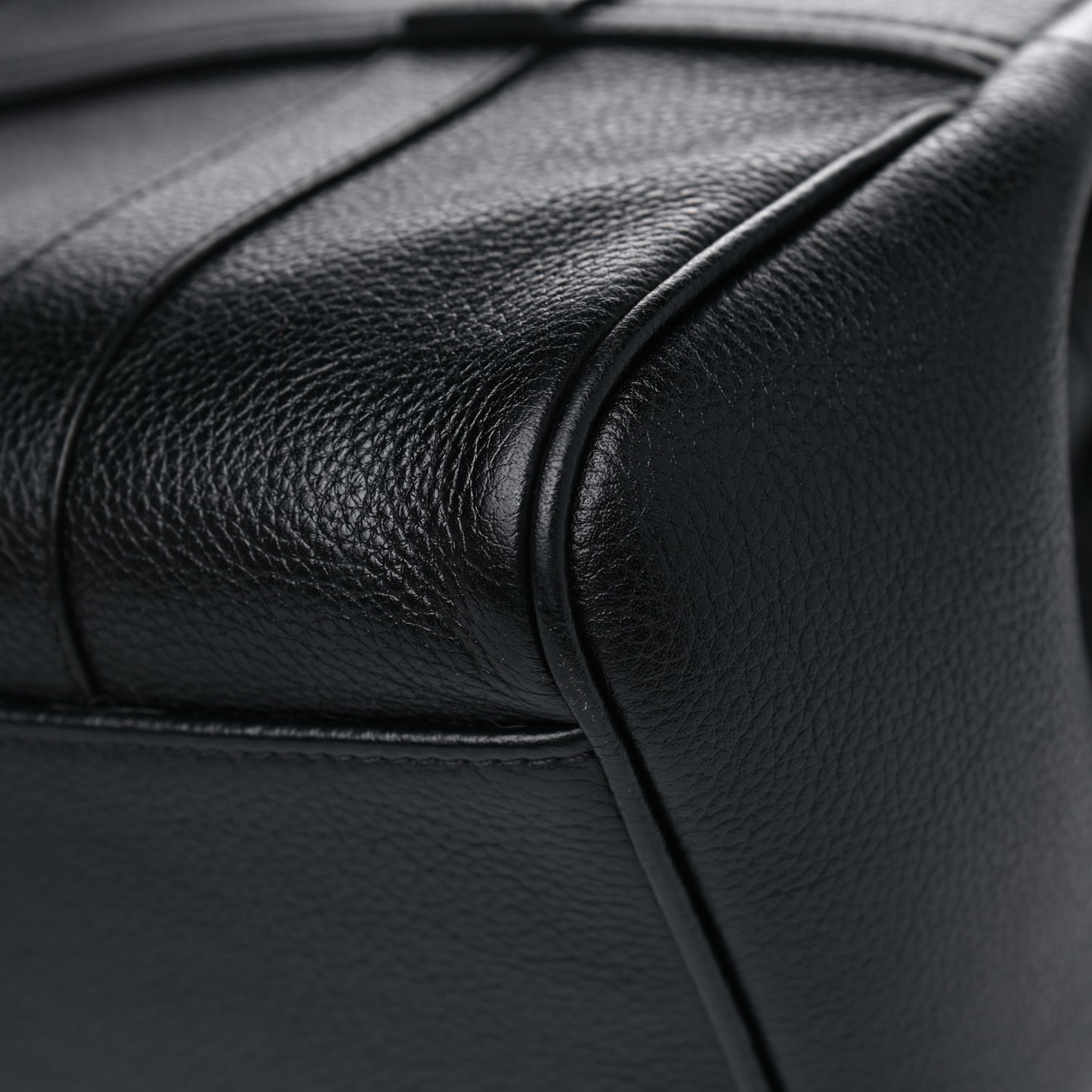 Natural Vegetable Tanned Small Bayswater Black