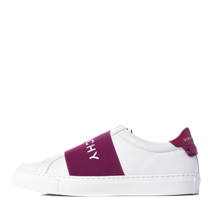 Givenchy Calfskin Band Logo Womens Urban Street Sneakers 39 Orchid Purple 1 of 11