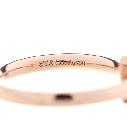 Tiffany 18K Rose Gold T T1 Ring 53 6.5 4 of 4