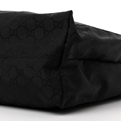Gucci Nylon Monogram Vertical Tote Black 10 of 11