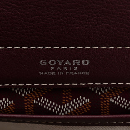 Goyard Goyardine Rouette PM Burgundy 6 of 9