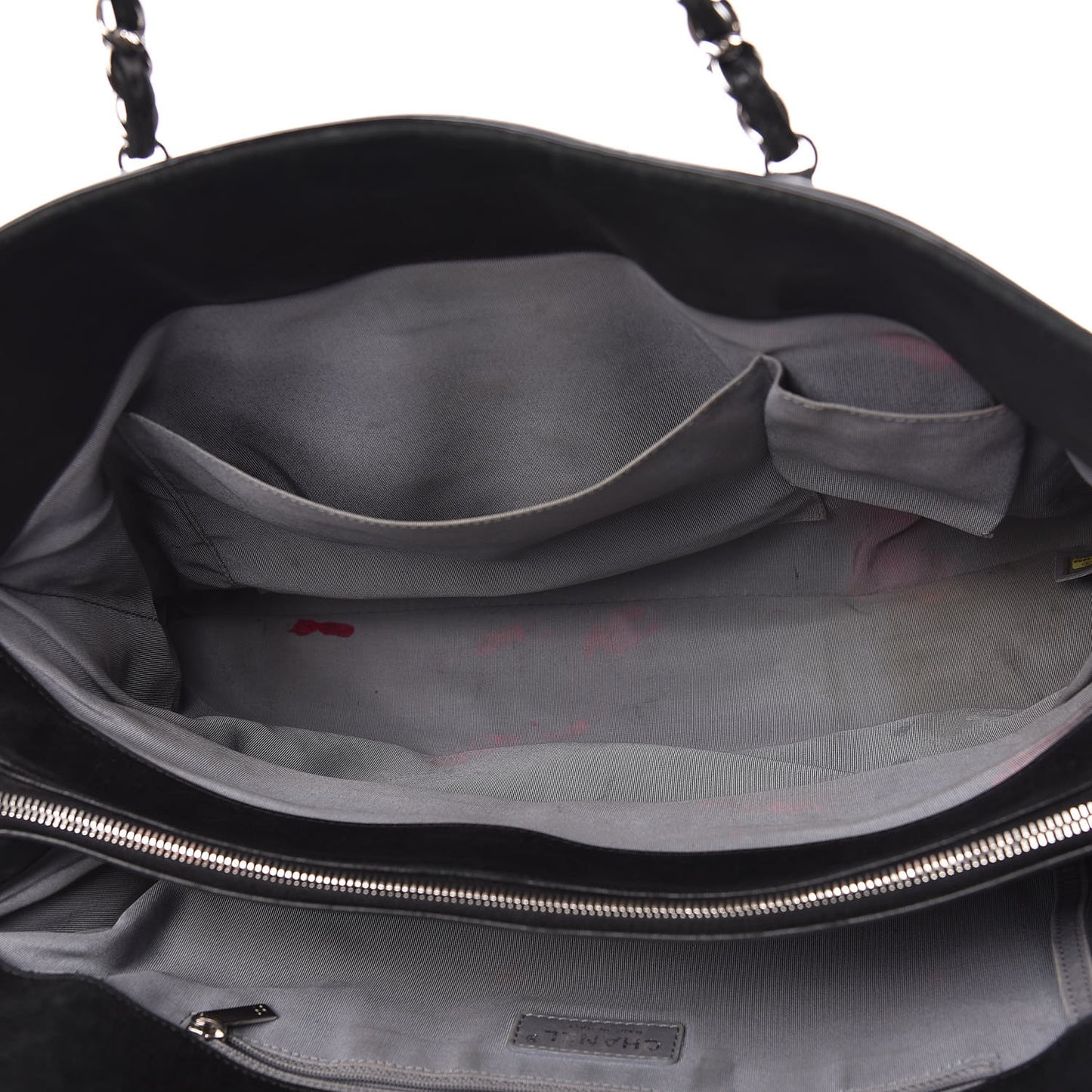 Vinyl XL Lipstick Tote Black