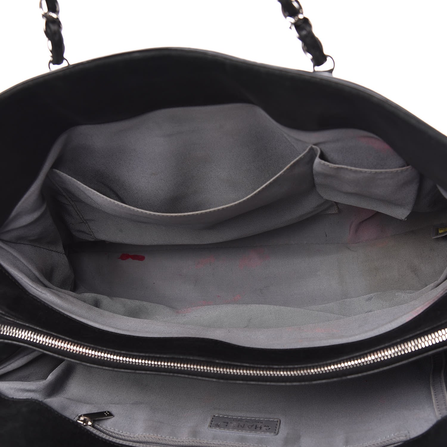 Chanel Vinyl XL Lipstick Tote Black 5 of 26