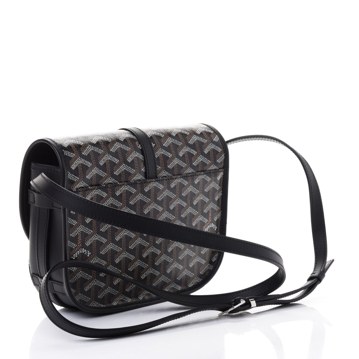 Goyardine Belvedere II PM Messenger Bag Black