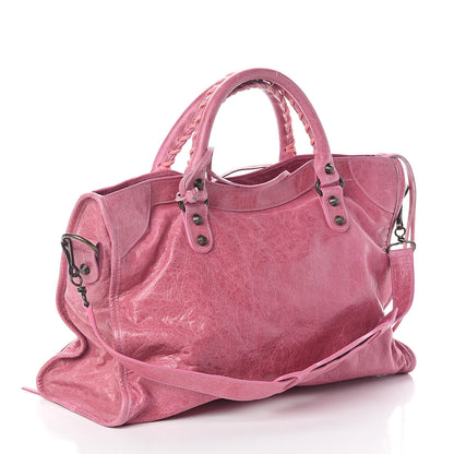 Balenciaga Agneau Classic Hardware City bubblegum 3 of 8