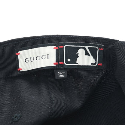 Gucci X MLB Cotton NY Yankees Baseball Hat 55-59 9 of 10