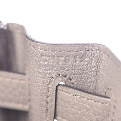 Hermes Taurillon Clemence Kelly Ado Backpack Etain 18 of 25