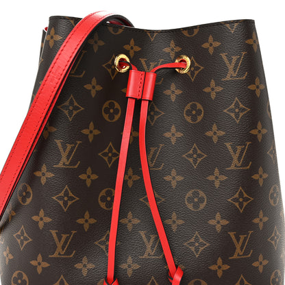Louis Vuitton Monogram Neonoe MM Coquelicot 8 of 10