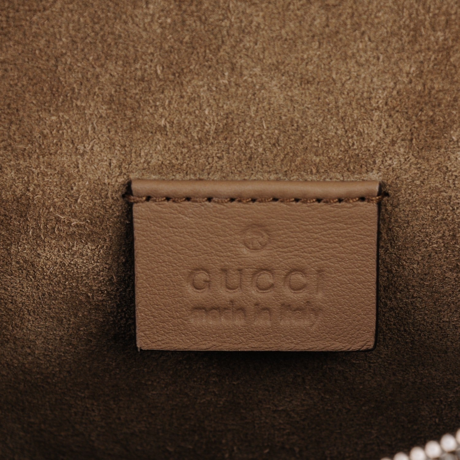 Gucci GG Supreme Monogram Small Dionysus Shoulder Bag Taupe 6 of 7