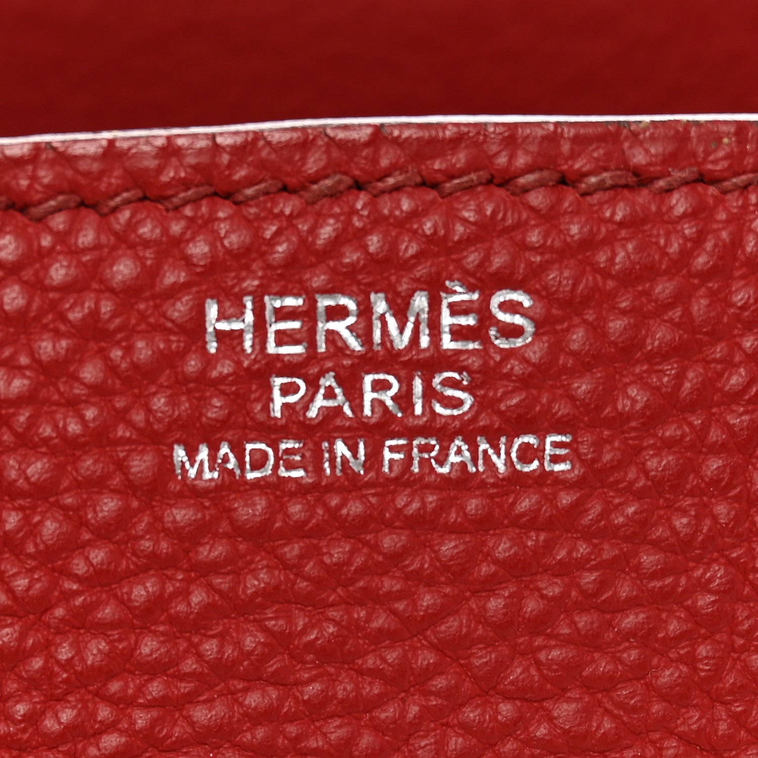 Hermes Togo BIRKIN 30 Rouge Garance 6 of 10