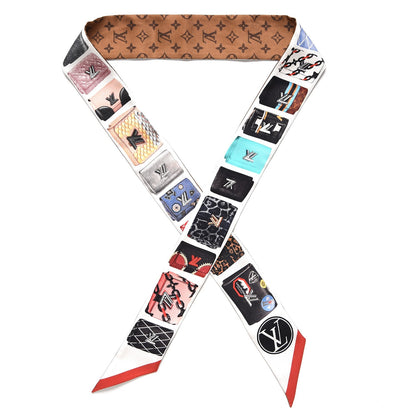 Louis Vuitton Silk Monogram Tribute To Twist BB Bandeau 1 of 5