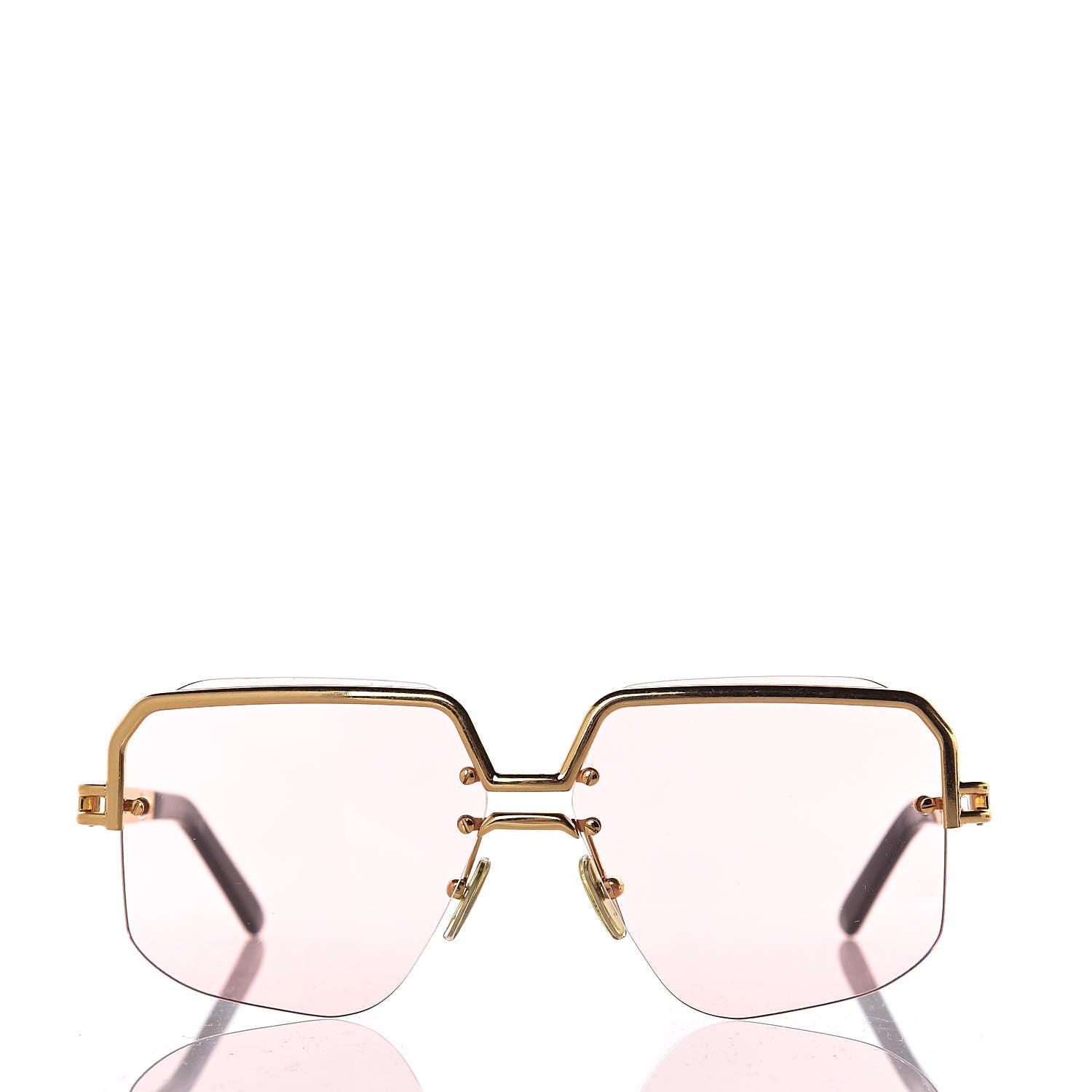 Celine Sunglasses CL 40041U Gold 2 of 6