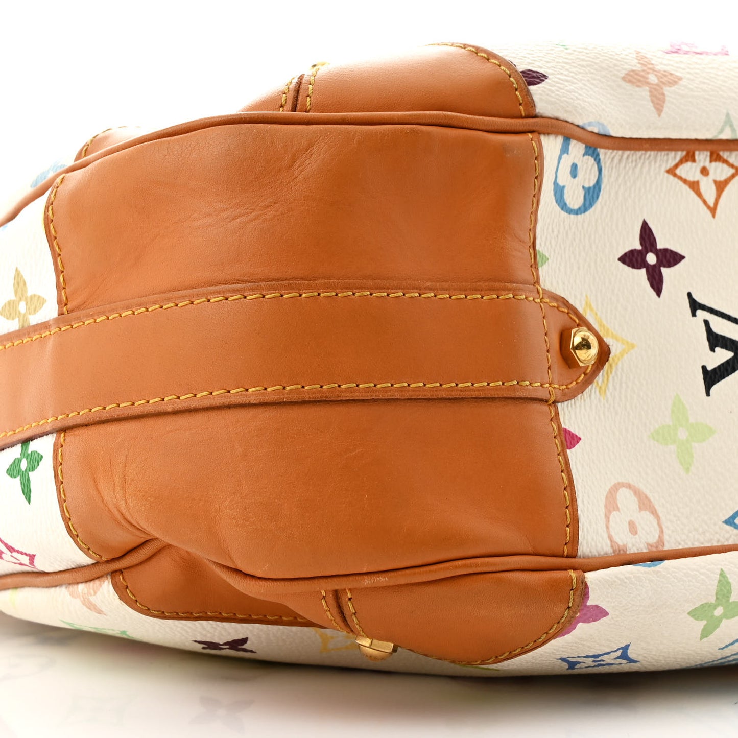 Monogram Multicolor Greta White