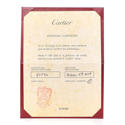 Cartier 18K Yellow Gold Small Juste Un Clou Ring 53 6.5 6 of 7