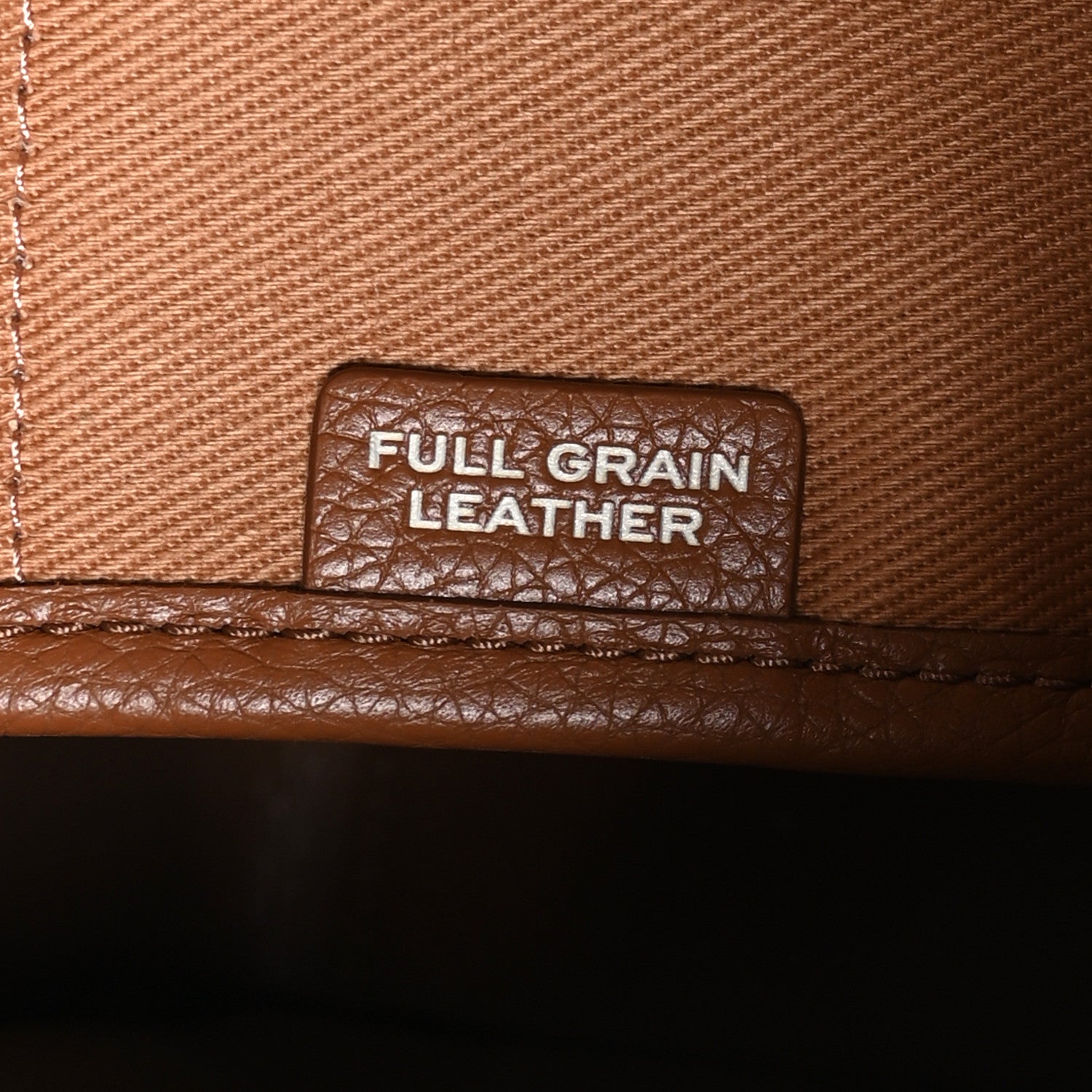 Marc Jacobs Grained Calfskin Medium The Tote Bag Argan Oil 7 of 10