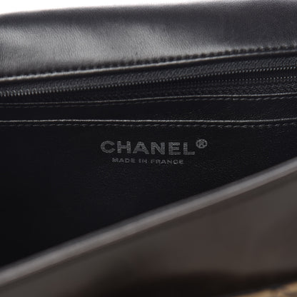 Chanel Lambskin Quilted Patchwork Boy Flap Brown 6 of 14
