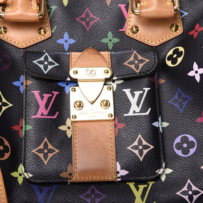 Louis Vuitton Monogram Multicolor Speedy 30 Black 6 of 22
