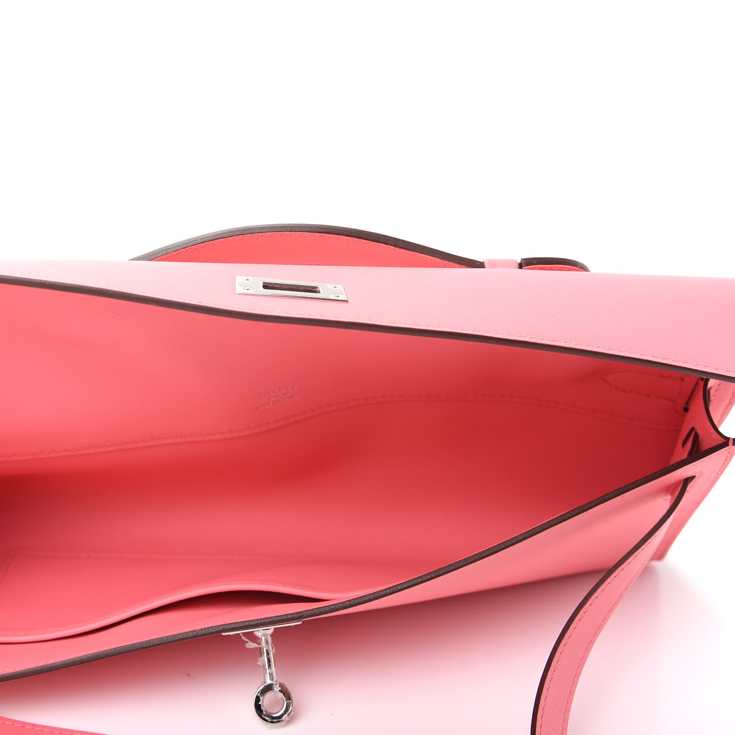 Hermes Swift Kelly Cut Clutch Pochette Rose D'Ete 5 of 7
