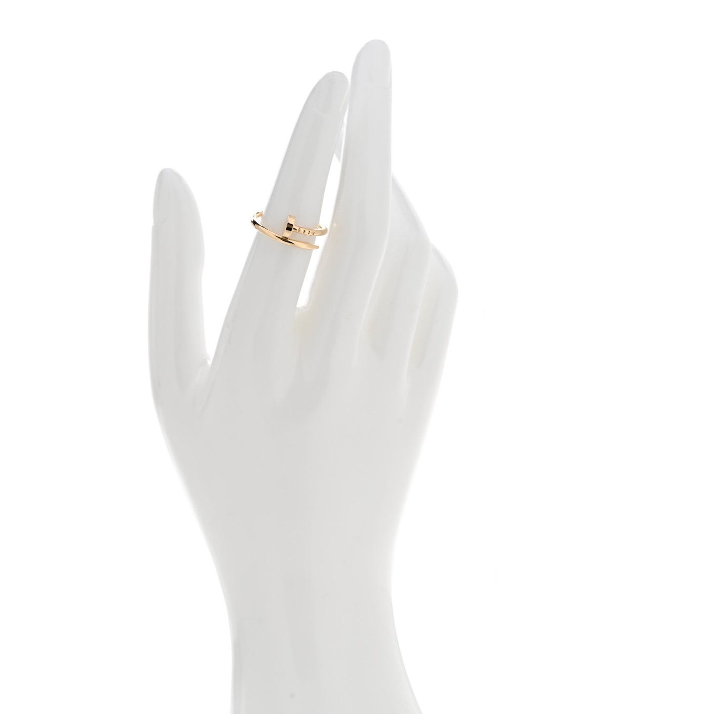 18K Yellow Gold Small Juste Un Clou Ring 51 5.75