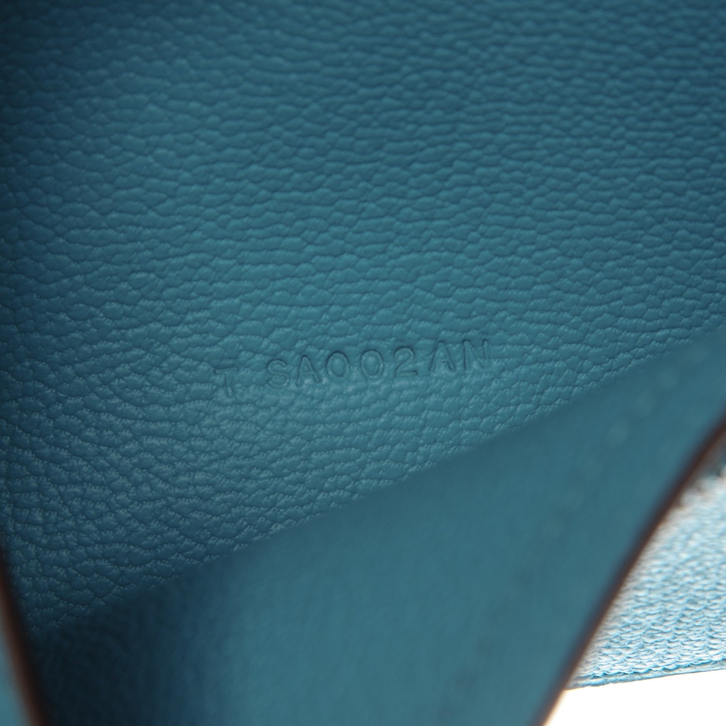 Chevre Mysore Bearn Wallet Bleu Azteque