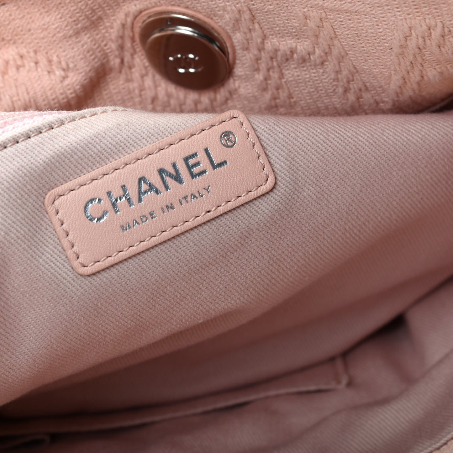 Canvas Small Double Face Tote Light Pink
