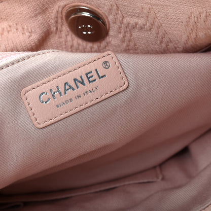 Chanel Canvas Small Double Face Tote Light Pink 8 of 9
