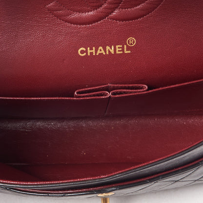 Chanel Lambskin Quilted Medium Double Flap Brown 4 of 9