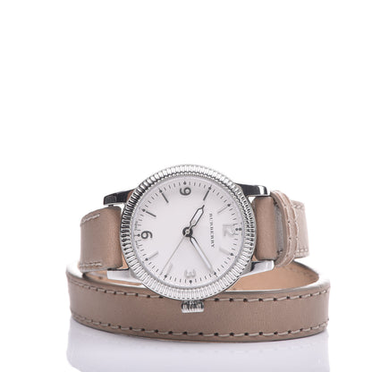 Burberry Stainless Steel Calfskin 30mm Double Wrap Quartz Watch BU7847 3 of 7