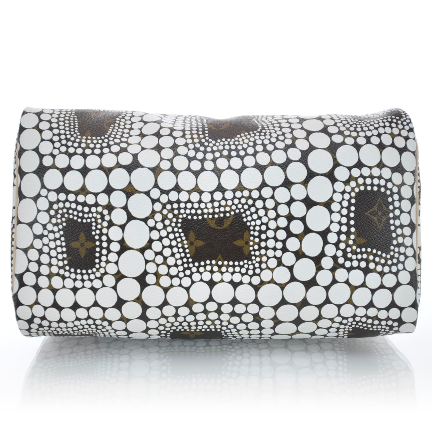 Monogram Kusama Town Speedy 30 White