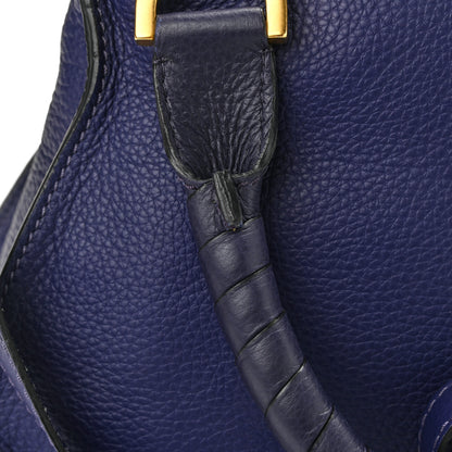 Chloe Calfskin Medium Marcie Satchel Storm Blue 10 of 13
