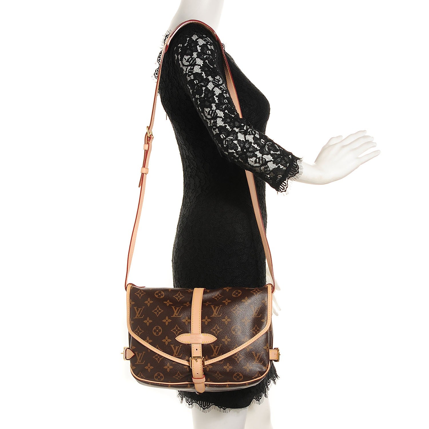 Louis Vuitton Monogram Saumur MM 2 of 8