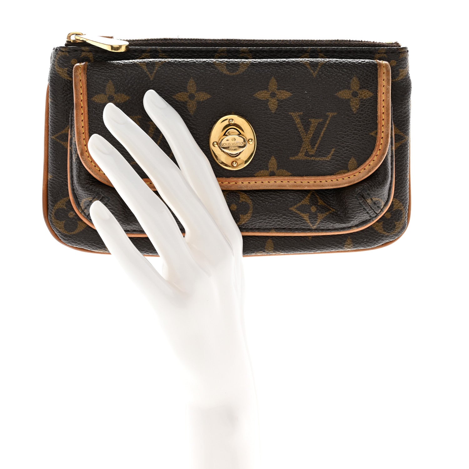 Louis Vuitton Monogram Tikal Pochette 2 of 15