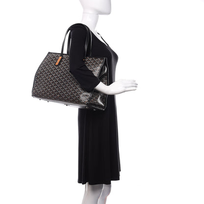 Goyard Goyardine Marquises Tote Black 2 of 12