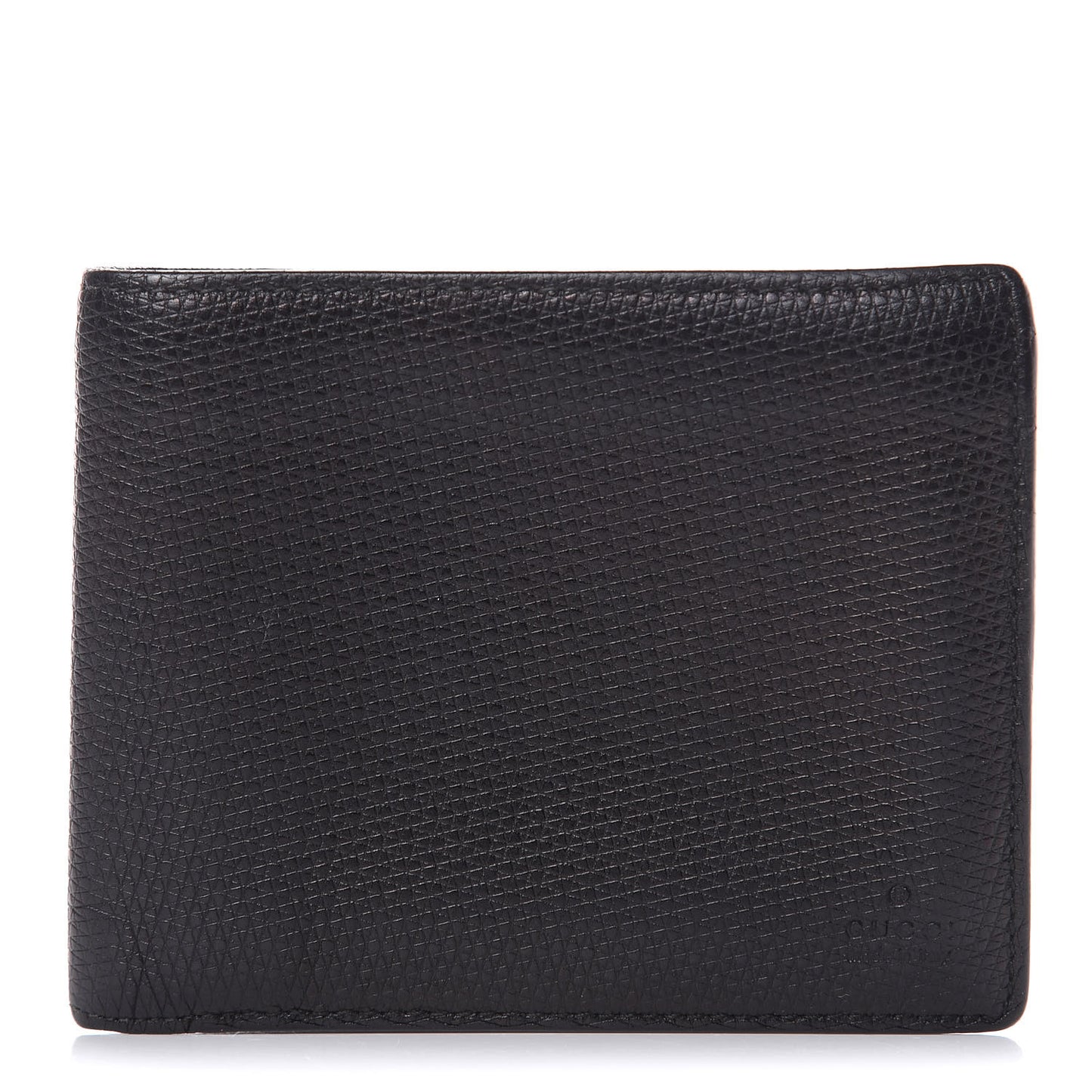 Calfskin Bi-Fold Wallet Black